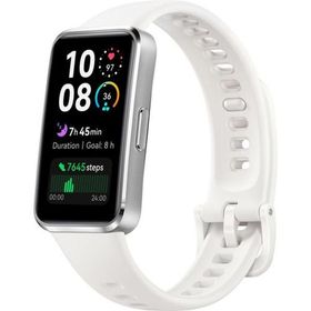 HUAWEI Band 10 Aluminum Edition アルミニウムケース スマートウォッチ 快適なけ心地 ホワイト