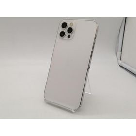 【中古】Apple docomo 【SIMロック解除済み】 iPhone 12 Pro 128GB シルバー MGM63J/A【札幌南2条】保証期間１週間【ランクC】