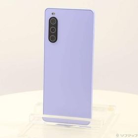 〔中古〕SONY(ソニー) Xperia 10 V 128GB ラベンダー SOG11 au SIMフリー〔352-ud〕
