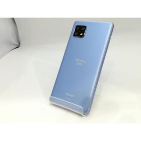 【中古】SHARP docomo 【SIMロック解除済み】 AQUOS sense5G スカイブルー 4GB 64GB SH-53A【浜松駅前】保証期間１ヶ月【ランクA】