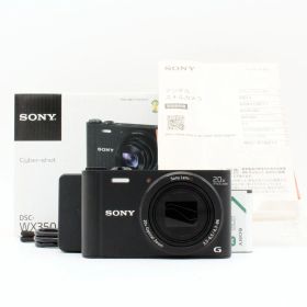 【新品級】SONY Cyber-shot DSC-WX350 ブラック#7819