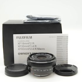 ■ほぼ新品■ FUJIFILM XFレンズ FUJINON XF18mm F2 R 単焦点 広角 F XF18MMF2 R
