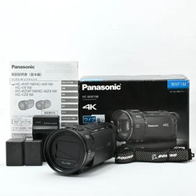 ＜美品＞ Panasonic 4K ビデオカメラ HC-WZXF1M-K 64GB｜動作確認済｜外観美品｜広角・高倍率ズーム搭載｜手ブレ補正優秀な4Kハンディカム