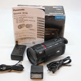 ■極上品■ PANASONIC WXF1M 64GB ブラック HC-WXF1M-K ＊26603