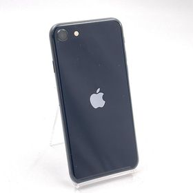 【全額返金保証】【最速発送】Apple iPhone iPhone SE（第3世代） 64GB ミッドナイト au SIMフリー 美品 動作確認済(スマートフォン本体)