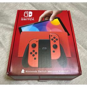 ニンテンドースイッチ(Nintendo Switch)のNintendo Switch 有機EL モデル マリオレッド マリオ 任天堂(家庭用ゲーム機本体)