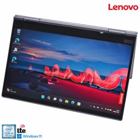 2-in-1 Lenovo ThinkPad X1 Yoga 4th Core i5 8265U メモリ8G m.2SSD256G フルHD LTE Wi-Fi 顔認証 カメラ Windows11【中古】