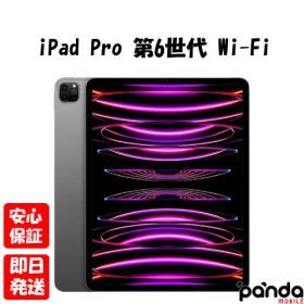 【土日、祝日発送、店舗受取可】新品未開封品【Nランク】iPad Pro 12.9インチ 第6世代 Wi-Fi 256GB スペースグレイ MNXR3J/A 2022年モデル Apple 本体 送料無料 4549995348095