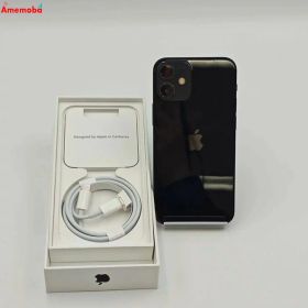 【中古】iPhone12 mini 128GB ブラック MGDJ3J/A SoftBank版SIMフリー