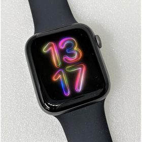 中古 Apple Watch Series4 GPS 44mm スペースグレイアルミニウムケース ブラックスポーツバンド MU6D2J/A Model:A1978 ※バッテリ残量少なめ