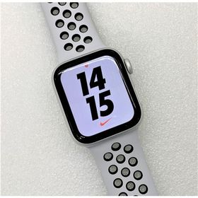 中古 Apple Watch Series4 Nike+ GPS 40mm シルバーアルミニウムケース ピュアプラチナム/ブラックNikeスポーツバンド MU6H2J/A Model:A1977