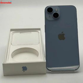 【中古】iPhone14 128GB ブルー MPVJ3J/A AU版SIMフリー ジャンク品