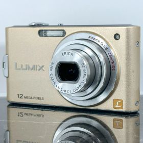 Panasonic LUMIX DMC-FX60 ゴールド 1210万画素 光学5倍ズーム 広角25mm 手ブレ補正 薄型 コンパクトデジタルカメラ