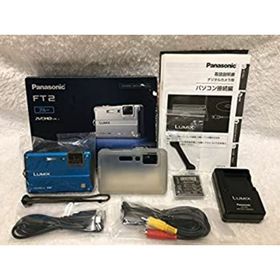 【中古】「非常に良い」パナソニック デジタルカメラ ルミックス スプラッシュブルー DMC-FT2-A(コンパクトデジタルカメラ)