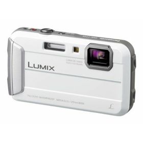 【中古】「非常に良い（無料延長保証）」パナソニック デジタルカメラ ルミックス FT25 防水 ホワイト DMC-FT25-W(コンパクトデジタルカメラ)
