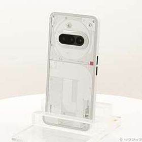 〔中古品〕 Phone (3a) 256GB ホワイト A10400157 SIMフリー ［6.77インチ有機EL／Snapdragon 7s Gen 3 Mobile Platform］〔中古品〕 Phone (3a) 256GB ホワイト A10400157 SIMフリー ［6.77インチ有機EL／Snapdragon 7s Gen 3 Mobile Platform］