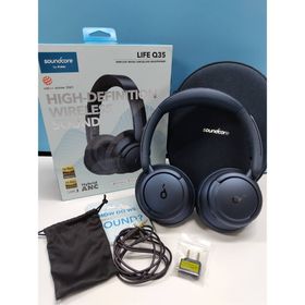 アンカー(Anker)の【美品】Anker Soundcore LIFE Q35 ワイヤレスヘッドホン(ヘッドフォン/イヤフォン)