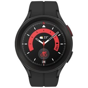 SAMSUNG スマートウォッチ Galaxy Watch5 Pro 45mm (ブラックチタニウム) [SM-R920NZKAXJP] スマートウォッチ