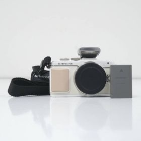 オリンパス(OLYMPUS)のOLYMPUS PEN Lite E-PL7 ミラーレス一眼カメラ ボディ USED品 オリンパス マイクロフォーサーズ フラッシュ付属 ホワイト 完動品 X9078(ミラーレス一眼)