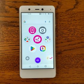 ラクテン(Rakuten)のRakuten mini C330 白 バンド1対応 楽天ミニ(スマートフォン本体)