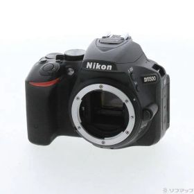 ソフマップ 〔中古品〕 NIKON D5500 ボディ ブラック【352】