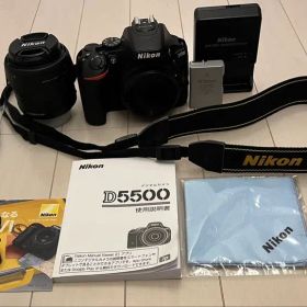 Nikon D5500 デジタル一眼レフカメラ 本体とレンズ1本付き