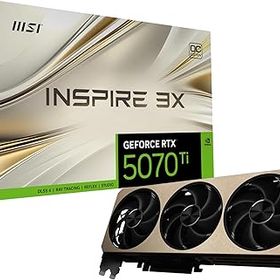 MSI GeForce RTX 5070 Ti 16G INSPIRE 3X OC グラフィックスボード VD9064
