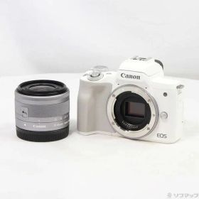 ソフマップ 〔中古品〕 EOS Kiss M2 EF-M15-45 IS STM レンズキット ホワイト【305】