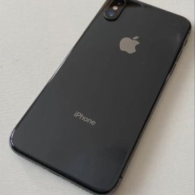 【美品】iPhone X 256GB スペースグレー SIMロックあり