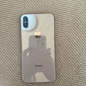 ❗️値下げ❗️Apple iPhone X シルバー 本体 88%