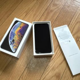 Apple iPhone X s シルバー 本体 充電器はコードなし