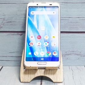 docomo AQUOS sense3 SH-02M シルバーホワイト 本体 白ロム SIMロック解除済み SIMフリー B783053