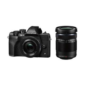 OM SYSTEM 【アウトレットメーカー保証付】OM-D E-M10 Mark IV EZダブルズームキット ブラック OMDEM10MK4WK