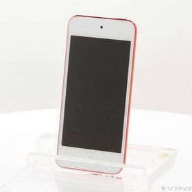 〔中古〕Apple(アップル) iPod touch第7世代 メモリ32GB レッド MVHX2J／A〔349-ud〕