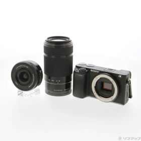 ソフマップ 〔中古品〕 α6400 ILCE-6400Y ダブルズームレンズキット ブラック【262】