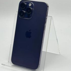 【中古B】iPhone 14 Pro Max 128GB ディープパープル バッテリー【87%】 【ネットワーク利用制限△】