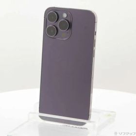 ソフマップ 〔中古品〕 iPhone14 Pro Max 1TB ディープパープル MQ9N3J／A SIMフリー【269】