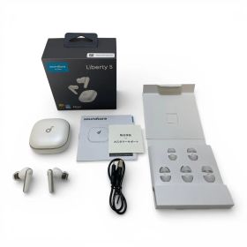 ● Anker ワイヤレスイヤホン Soundcore Liberty 5 ホワイト ウルトラノイズキャンセリング 720-3181