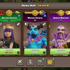 TH14 LV 135 | カンスト アーチャー・クイーン(75年) |6 ビルダーズ |ハイウォーデン47