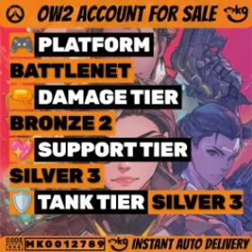 🌟 OW2 – ニアトリプル シルバー |B2 • S3 • S3!MKG012789