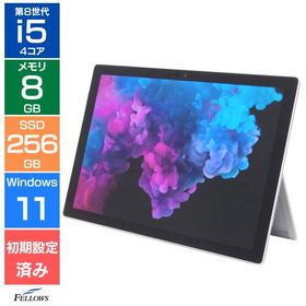 サーフェス 中古 Cランク 訳あり Win11 Pro i5 第8世代 Surface Pro6 Microsoft 8GB 128GB SSD 12.3インチ 顔認証 タッチパネル B5 タブレットPC ノートPC