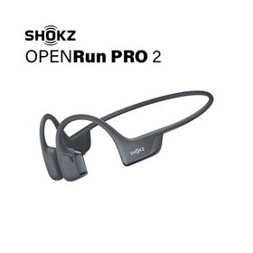 SHOKZ 新世代ワイヤレス骨伝導イヤホン OpenRunPRO2 ブラック SKZ-EP-000030