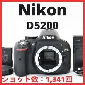 A14[7218G]11★美品★ ニコン Nikon D5200 ボディ(デジタル一眼)