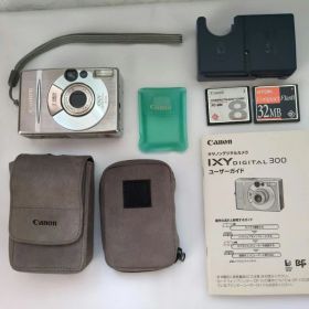 オールドコンデジ canon キャノン IXY300 デジカメ ジャンク