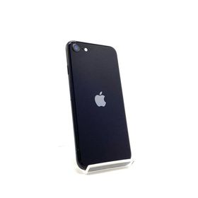 【全額返金保証】【最速発送】 iPhone SE（第3世代） 64GB ミッドナイト au 白ロム 動作確認済 87%