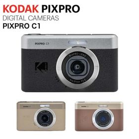KODAK PIXPRO C1 コンパクトデジタルカメラ| 13MP BSI CMOS 4倍ズーム 2.8インチLCDスクリーン LEDフラッシュ 内蔵バッテリー USBチャージ