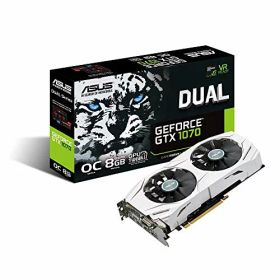 【中古】【非常に良い】ASUS ROG Strix GeForce GTX 1070 Ti 8GB GDDR5 アドバンスエディション VR レディ DP HDMI DVI ゲームグラフィックスカード (ROG-STRI