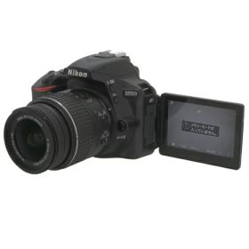 【Nikon】ニコン『D5500 18-55 VR II レンズキット / ブラック』2015年2月発売 デジタル一眼レフカメラ 1週間保証【中古】