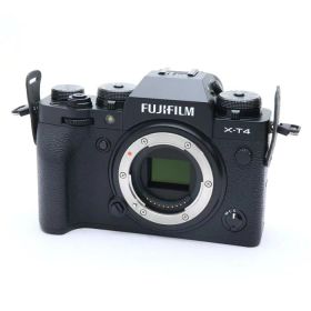 【中古】 《並品》 FUJIFILM X-T4 ボディ ブラック【上下外装カバーインジケーターランプ部品交換/各部点検済】 [ デジタルカメラ ]