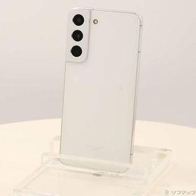 〔中古〕GALAXY(ギャラクシー) Galaxy S22 256GB ファントムホワイト SCG13 au SIMフリー 〔ネットワーク利用制限▲〕〔262-ud〕